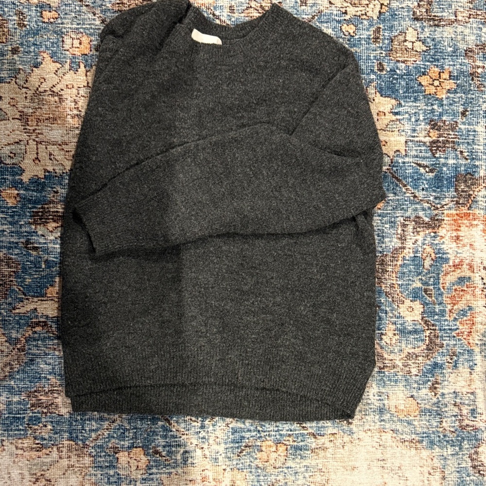 H&M Charcoal Crewneck Sweater